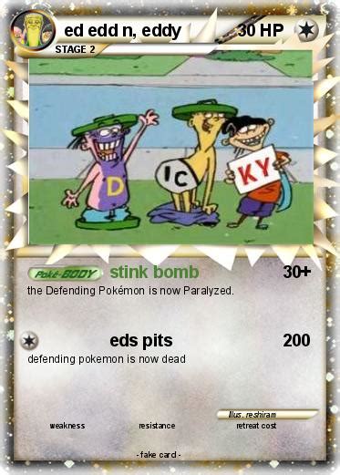 The edd bank of america debit card allows you to do a direct deposit transfer to your checking or savings account. Pokémon ed edd n eddy 10 10 - stink bomb - My Pokemon Card