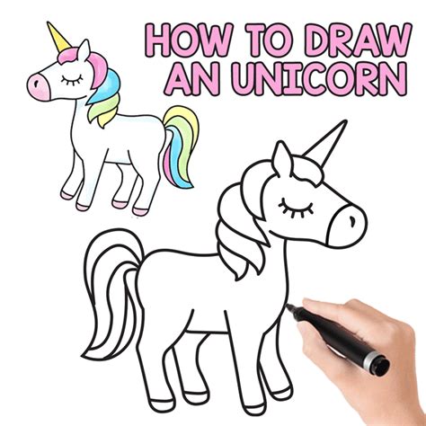 As mentioned, unicorns take the form of a goat or a horse. How to draw a cute unicorn step by step easy ...