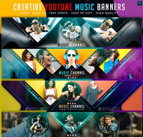 Are you searching for youtube banner png images or vector? 40+ YouTube banner template psd For Channel Art - Texty Cafe