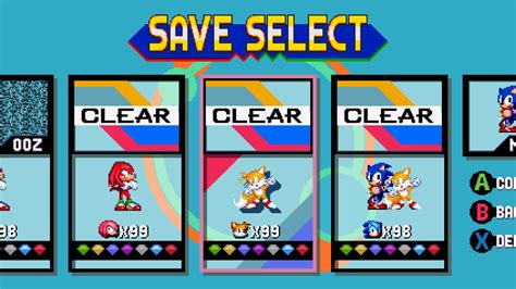 Sonic 123cd Menu Icons Sonic Mania Mods