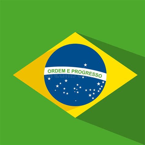 Brazil Flag Design Stock Illustration Illustration Of Shape 72428910