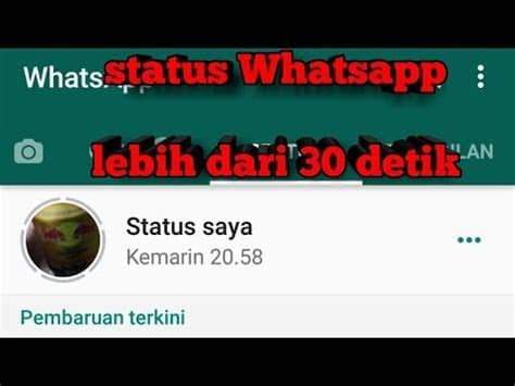 Membuat status whatsapp berupa video panjang lebih dari 30 detik memang tidak bisa secara langsung. Status Wa Lucu Ngakak 30 Detik - Agen Meme
