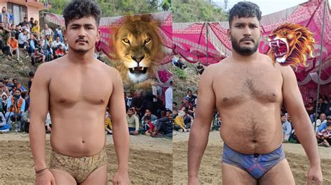 Sunil Kotbwala V S Ankit Haryana Kushti Dangal Panassa Reasi 19 03 2023 YouTube