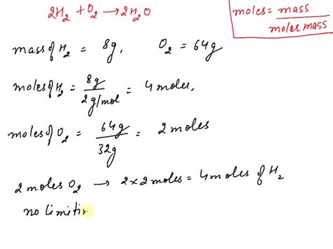 Solved Consider The Reaction H G O G H O L What Is The Mass Of