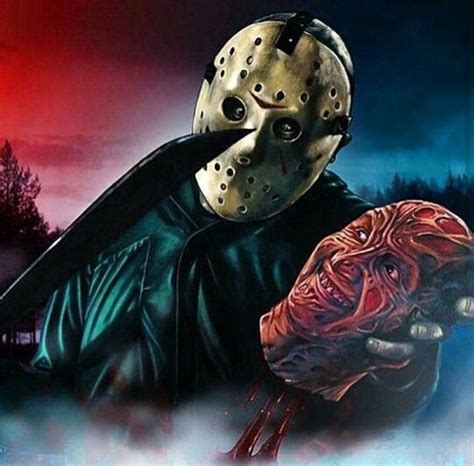 Jason Kills Freddy Friday The 13th Fan Art 42307557 Fanpop
