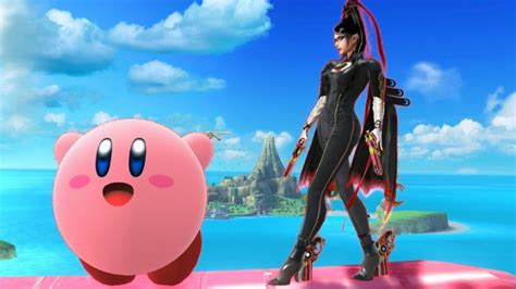 Image Kirby And Bayonetta Smashpedia Fandom Powered By Wikia