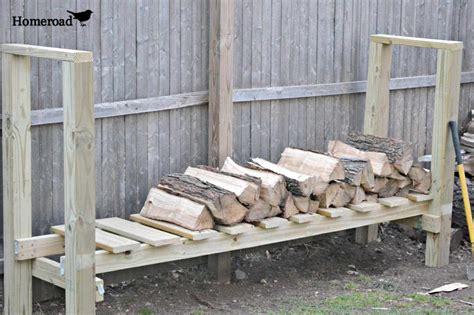 Free Firewood Rack Plans For Storage