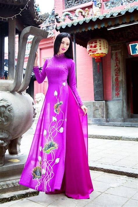 Cửa hàng xăm hình nghệ thuật hoài lâm tattoo, lái thiêu. Những mẫu áo dài hoa sen đẹp cho ngày cưới | Áo dài, Thời ...