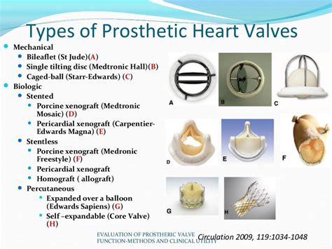 Evaluation Of Prosthetic Valve Function And Clinical Utility