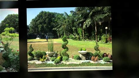 Modern landscaping is refreshingly geometric. Teresa's Garden Landscaping Design (Philippines) - YouTube