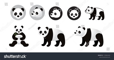 180 Panda Vector Side View Images, Stock Photos & Vectors | Shutterstock