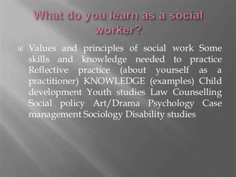 What Is Social Work