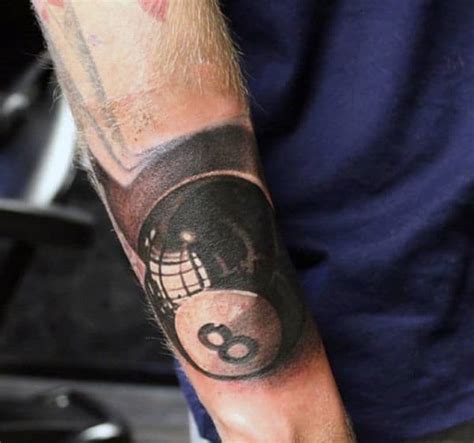 See more ideas about tattoos, ball, tattoo designs. Top 40 Best 8 Ball Tattoo Designs For Men - Billiards Ink ...