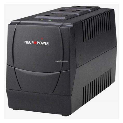 Apc (american power conversion corporation) have been making electronic peripherals, products for data centers, and ups systems for years and the ups has a battery inside that automatically kicks in when the primary power source is lost or the voltage drops below a predetermined level. NEUROPOWER AVS800-3UK 800VA AUTOMATIC VOLTAGE REGULATOR ...