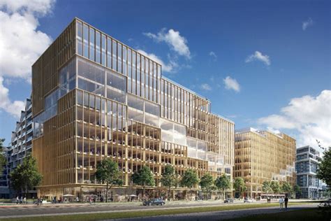 Plans For North Americas Tallest Timber Office Building Revealed