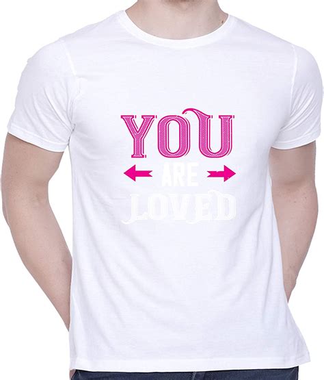 Buy Creativit Graphic Printed T Shirt For Unisex You Are Loved Tshirt