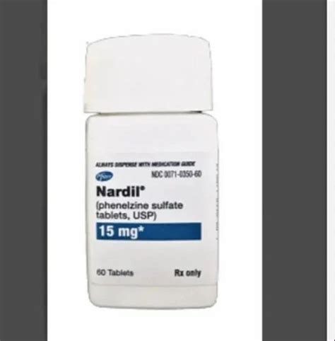 Phenelzine Nardil Phenelzin Prescription Treatment Antidepressant At