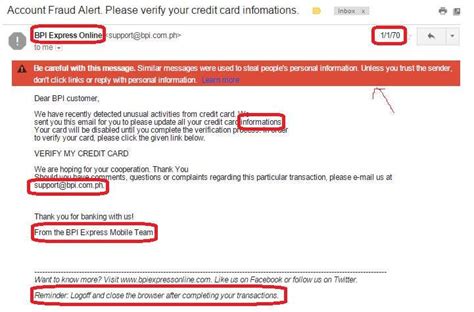 As a consumer, by checking your credit card declarations, you can protect yourself from credit card generator fraud. Fake Emails: Be Careful When Giving Out Information Online - When In Manila