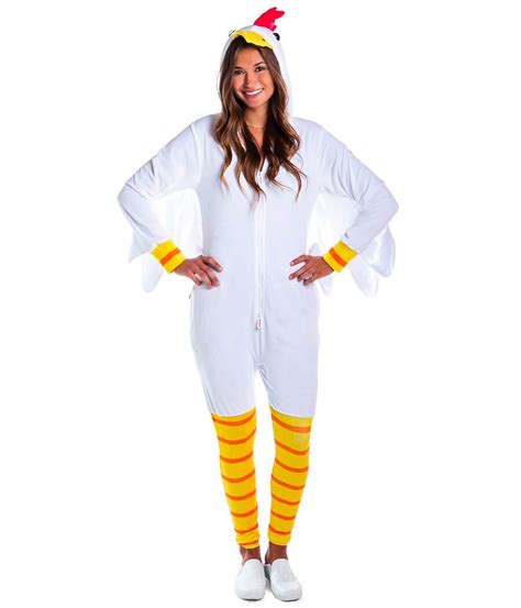 Womens Adult Halloween Chicken Costumes Tipsy Elves