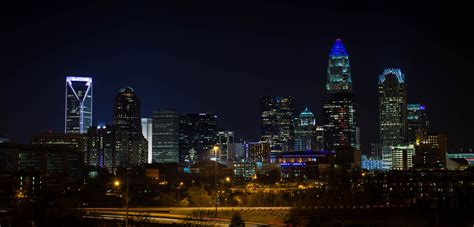 Since its inception, the magical and infinite universe has been an endless source of inspiration. The Charlotte Skyline At Night 2 by Serge Skiba - Photo ...