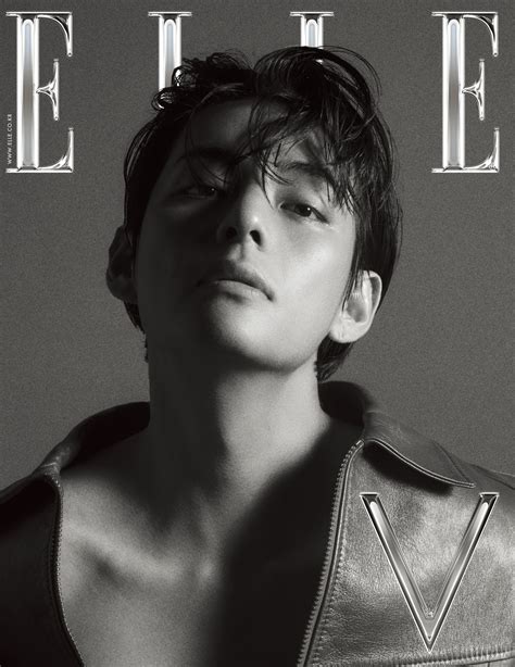 Magazine Elle Korea Featuring V April 2023 Issue — Us Bts Army