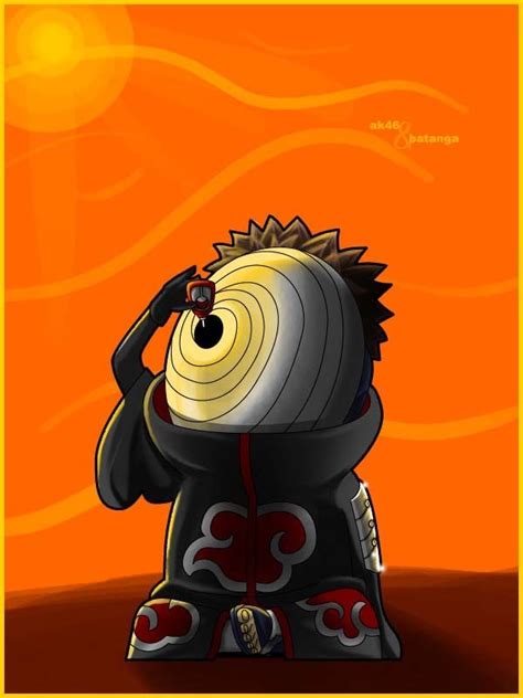 beginner i'm new to art in general and tries drawing tobi from naruto but can't seem to draw his hair. Chibi Tobi - Akatsuki Fan Art (20558178) - Fanpop
