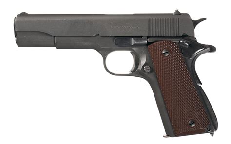 Colt Model 1911a1 Semi Automatic Pistol With Ithaca Slide