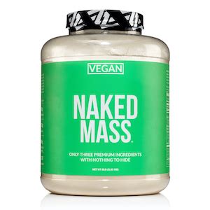 Amazon Com Naked Vegan Mass Natural Vegan Weight Gainer Protein Powder Lb Bulk GMO Free