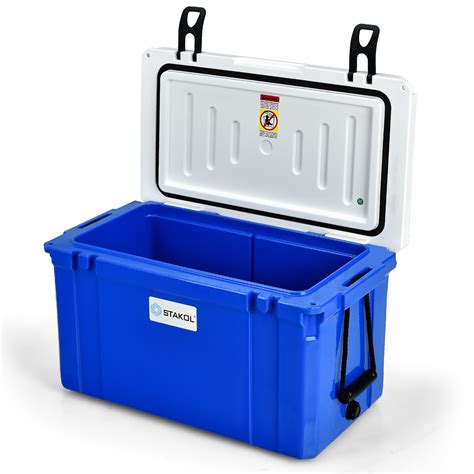 STAKOL 79 Quart Portable Cooler Ice Chest Leak Proof 100 Cans Ice Box