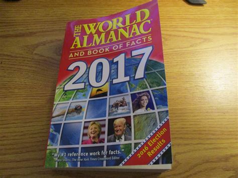 Missys Product Reviews The World Almanac And Book Of Facts 2017 By