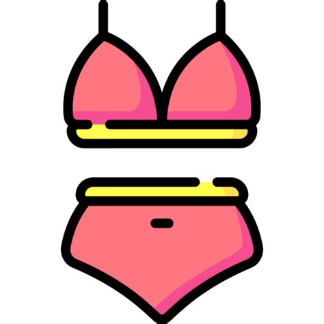 Bikini Special Lineal Color Icon
