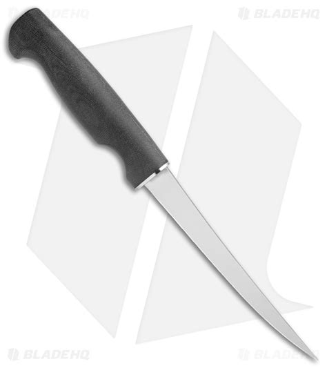 white river knives 6 traditional fillet knife canvas micarta black blade hq