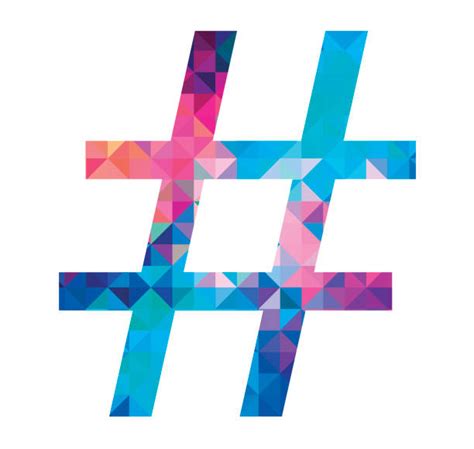 Hashtag Sign Illustrations, Royalty-Free Vector Graphics & Clip Art ...