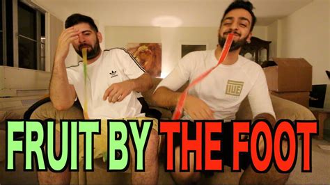 Hilarious Fruit By The Foot Challenge Youtube