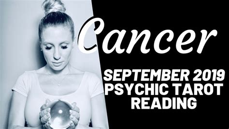 September Cancer Psychic Tarot Reading Youtube