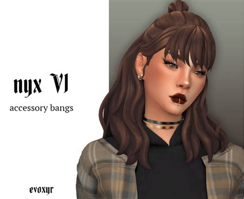 Sims 4 Accessory Bangs You Will Love Cc And Mods — Snootysims Sims Hair