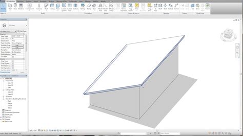 Revit Tutorial Shed Roof High Eave Detail Youtube