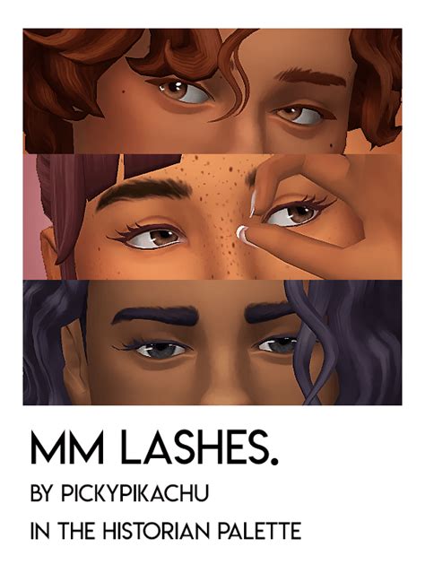 Sims 4 Maxis Match Eyelashes The Sims Book