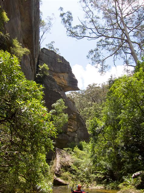 From cathedral reserve at mt wilson, head along the fire trail that leaves to the west. Wollangambe Canyon - Upper Tourist Section - OZultimate.com canyoning