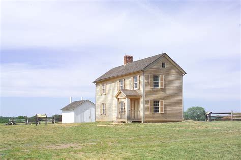 Photo Henry House At The Invaded Farm Rebuilt After The War
