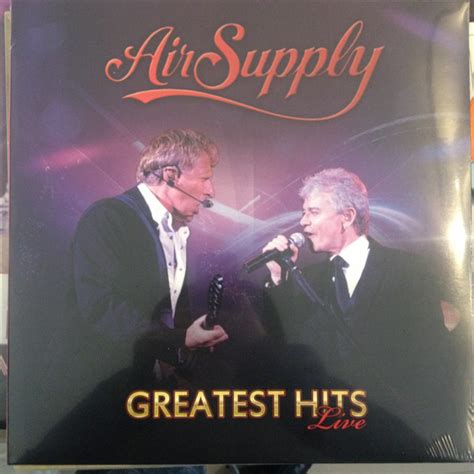 Air Supply Greatest Hits Live 2016 Vinyl Discogs