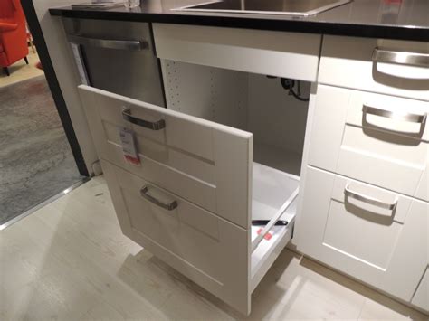 60x60x80 cm black askersund/dark brown ash effect. How IKEA Trash Bin Cabinets Affect Your Kitchen Design