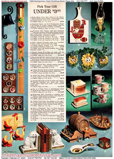 1966 montgomery ward christmas book page 454 catalogs and wishbooks