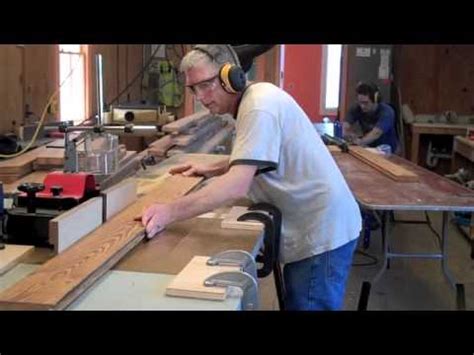 But with the right bits, the joints can be made just as easily and more efficiently on a router table or a shaper. Making Tongue and Groove Flooring - YouTube