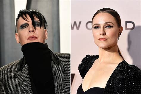 Two years after wood and manson called off their engagement, the actress married actor. Marilyn Manson Rep Gives Statement on Evan Rachel Wood 'Rumors'