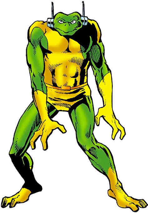 Frog Man Marvel Comics Ani Men Daredevil Enemy Character