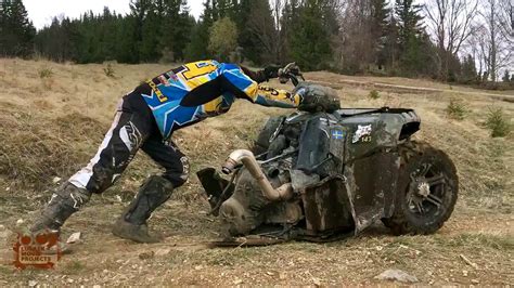 Atv quad fail yamaha grizzly crash roll funny. Quad ATV UTV CFmoto HTW Best Crashes Fails Compilation ...