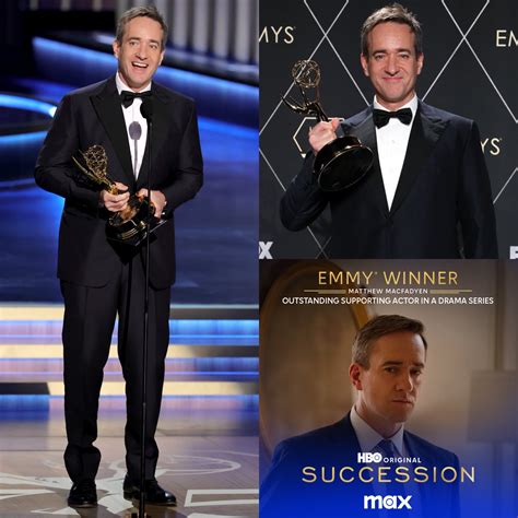 Matthew Macfadyen Wins His Second Emmy Award For Best Supporting Actor For Succession