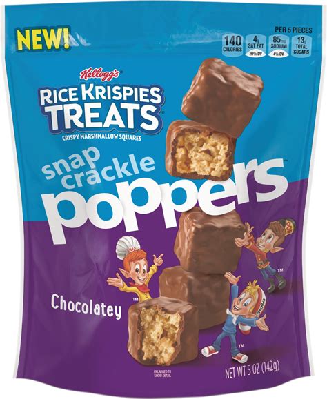 Buy Rice Krispies Treats Snap Crackle Poppers 5 Oz Pack Of 6