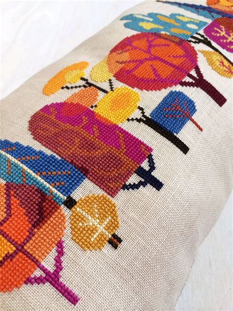 Cross stitch graph paper online. Forest - Satsuma Street modern trees cross stitch pattern PDF - Instant download | Cross stitch ...